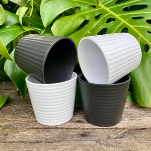 Ceramic Cover Pot - 9cm