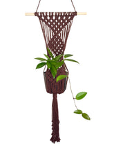 Load image into Gallery viewer, &#39;Diamanté&#39; Macrame Wall Plant Hanger
