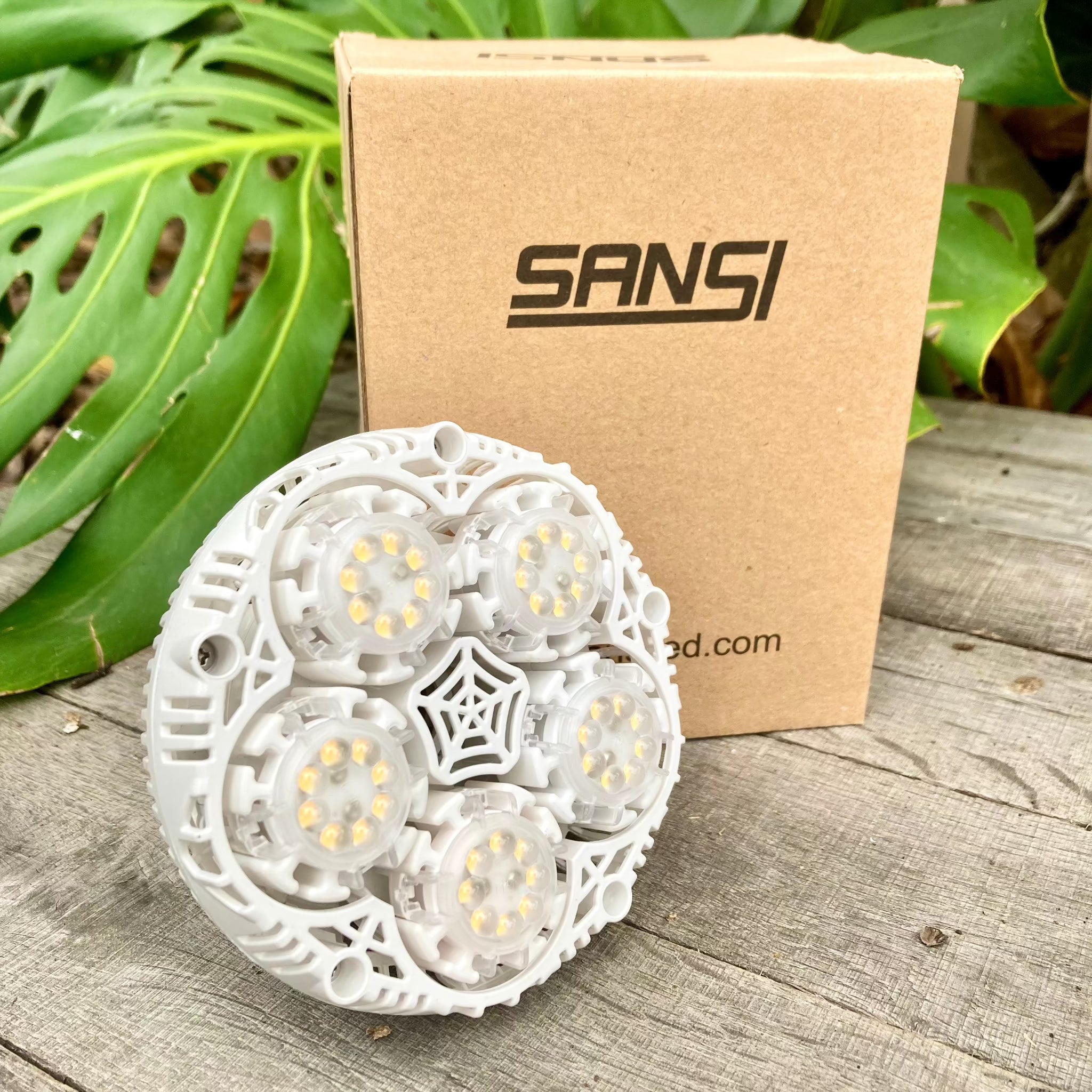 SANSI LED GROW LIGHT E27 BULBS FLOWER SHOPS